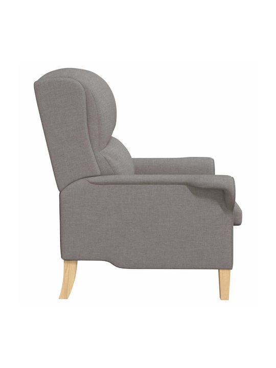 Ohrensessel Taupe 76x94x102cm