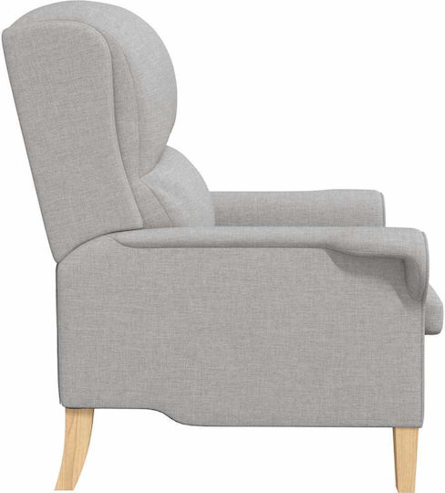 Ohrensessel Cloud Grey 76x94x102cm