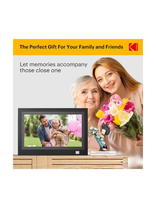 Kodak Wifi Digital Photo Frame with WiFi Black RWF-116B