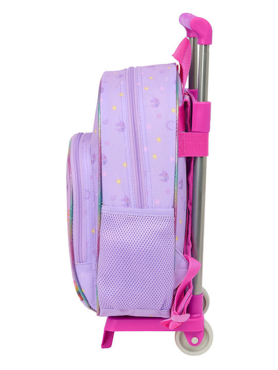 Unicorn Academy Bag Trolley Lilac Unicorn Academy Bag Trolley Lilac