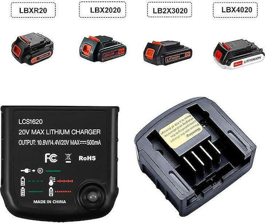 BW Batteries Φορτιστής Μπαταριών Εργαλείου 10.8V Λιθίου