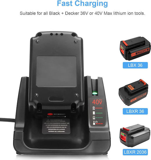 BW Batteries Φορτιστής Μπαταριών Εργαλείου 36V Λιθίου