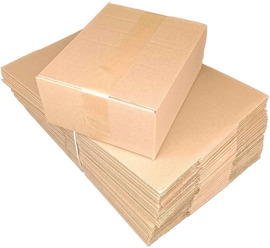 thessPACK Χαρτοκιβώτιo Συσκευασίας 3 Φύλλων Π25 x Β20 x Υ10εκ.