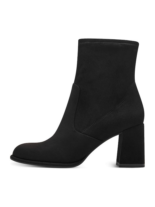 Wildleder Stiefeletten Damen Schwarz
