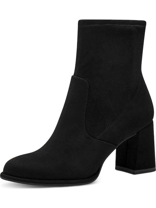 Wildleder Stiefeletten Damen Schwarz