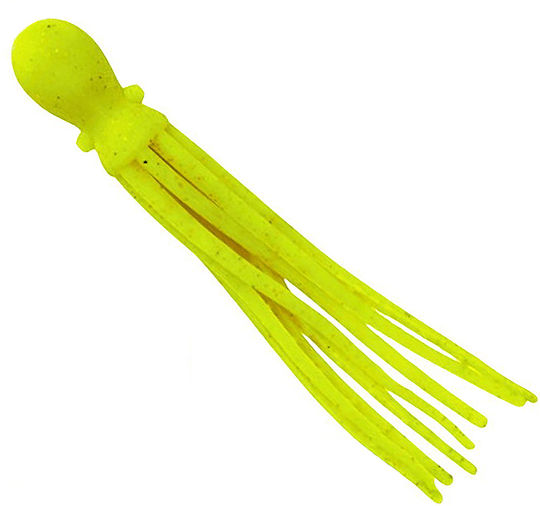 Nikko Octopus Artificial Bait Octopuses Fluorescent 11.43cm Uv Red Glow Flake