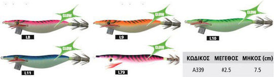 Yo-Zuri Squid Jig Super Cloth Καλαμαριέρα Cw P10