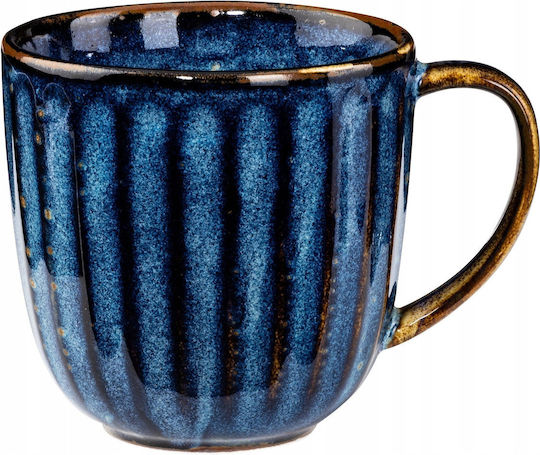 HP Becher Keramik Blau 330ml