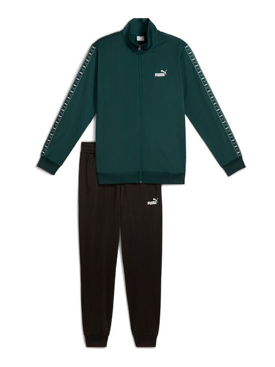 Poly Tape Tracksuit Glossy Green