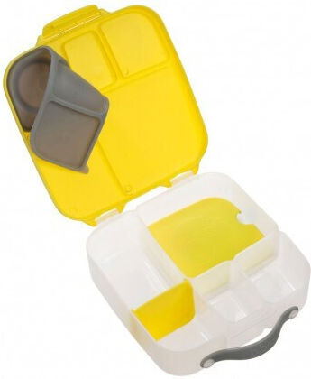 B.Box Lunchbox Παιδικό Δοχείο Φαγητού από Σιλικόνη 2lt Κίτρινο