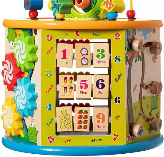 Roll- und Krabbelspielzeug aus Holz (Verschiedene Designs/Sortimente von Designs) 1 Stk