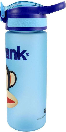 Paul Frank Παιδικό Παγούρι Θερμός Πλαστικό με Καλαμάκι Γκρι 600ml