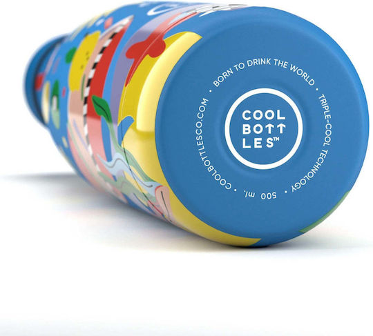 Cool Bottles Παιδικό Παγούρι Ανοξείδωτο 500ml