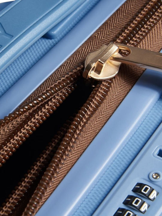 Delsey Freestyle Μεγάλη Βαλίτσα Ταξιδίου Σκληρή Blue με 4 Ρόδες Ύψους 76εκ.