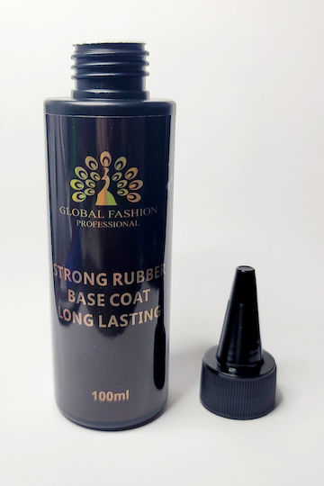 Global Fashion Base Coat / Top Coat για Απλά Βερνίκια Rubber 100ml