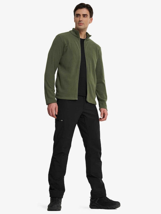 Ανδρική Ζακέτα Fleece Green