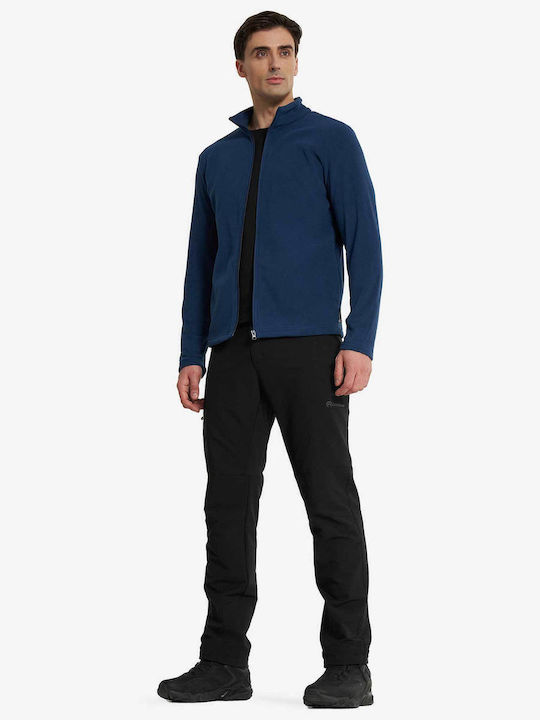 Ανδρική Ζακέτα Fleece Blue