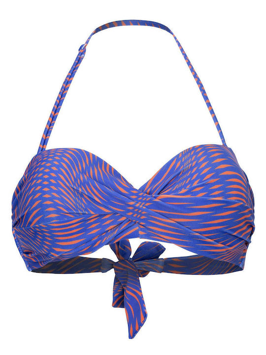Strapless Bikini Top Multicolor
