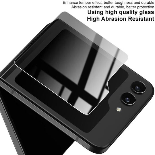 Imak Privacy Full Face Tempered Glass Black (Galaxy Z Flip6 / Z Flip7 FE)