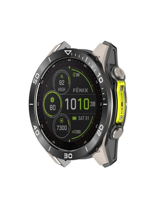 Garmin Fenix 8 Metal Case in Black color for Garmin Fenix 8 Garmin Fenix 8 Metal Case in Black color for Garmin Fenix 8