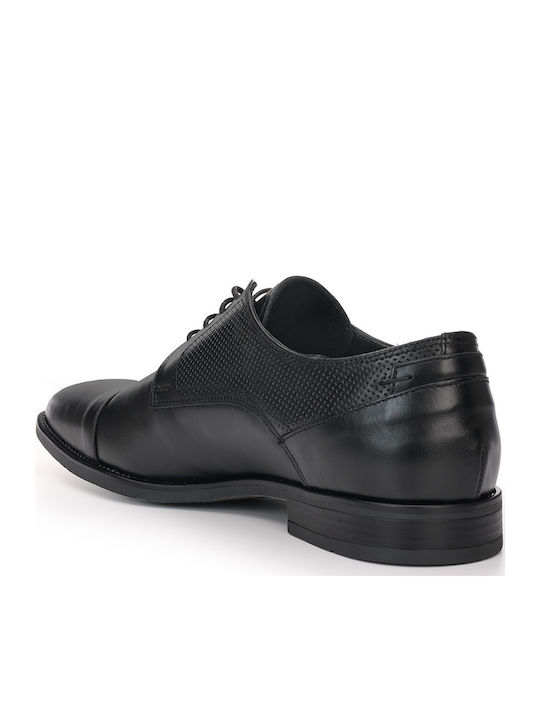 Leder Herrenschuhe Schwarz
