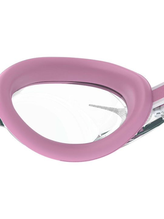 Speedo Swimming Goggles Adults with Anti-fog Lenses Pink