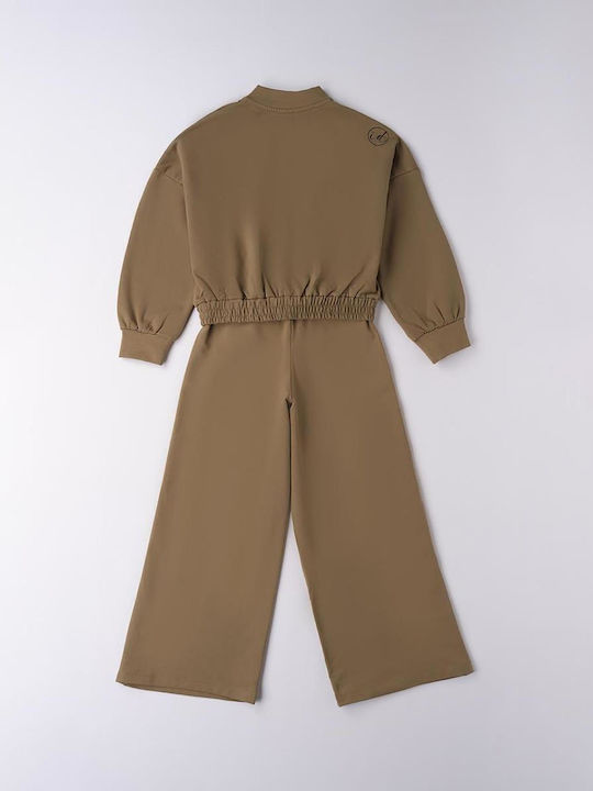 Set pentru copii cu pantaloni Iarnă 2buc Green
