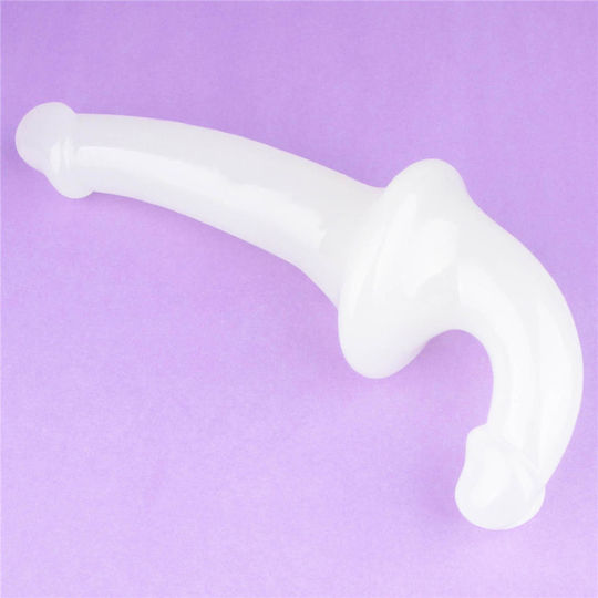 Lovetoy Lumino Play Blue Light Doppeldildo Blau