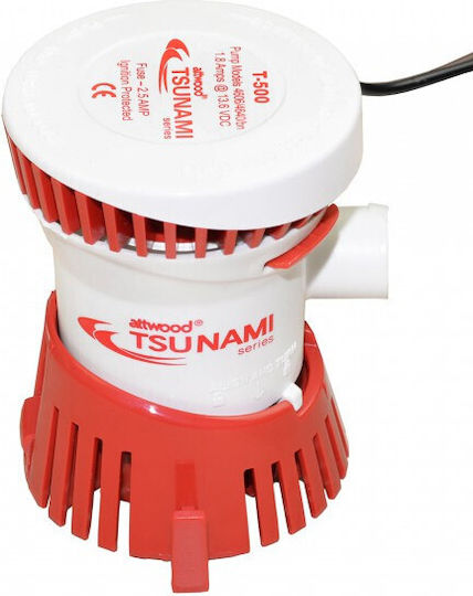 Attwood Αντλία Σεντίνας για Σκάφος Αυτόματη Tsunami 500GPH 12V
