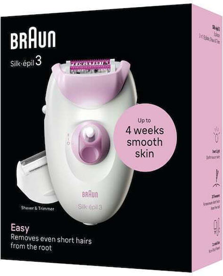 Braun Silk Epil 3 Epilator Machine Epilator for Body & Bikini SE3031