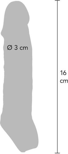 ToyJoy Penis-Verlängerung Flesh 16cm