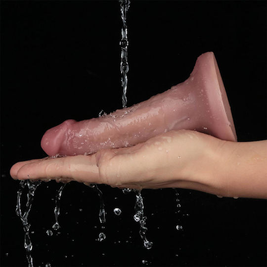 Lovetoy Dual Density Power Cock Realistic Vibrator Flesh