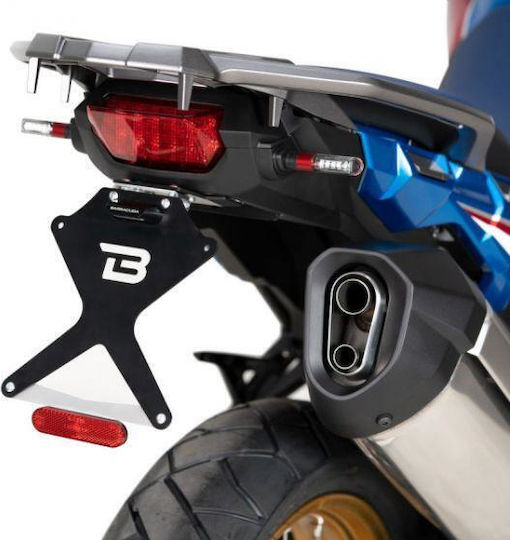 Barracuda Foldable Motorcycle License Plate Holder