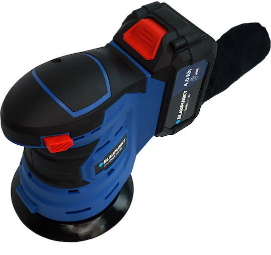 Blaupunkt Battery Powered Eccentric Sander 125mm Battery 18V with Suction System T-MLX59486