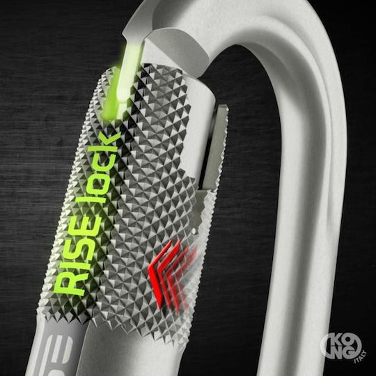 Kong Ovalone Carbon Steel Rise Lock Lunar White Lunar White