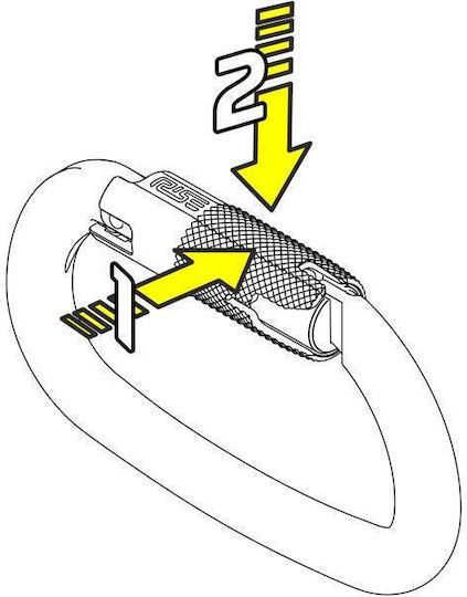 Kong Ovalone Carbon Steel Rise Lock Lunar White Lunar White