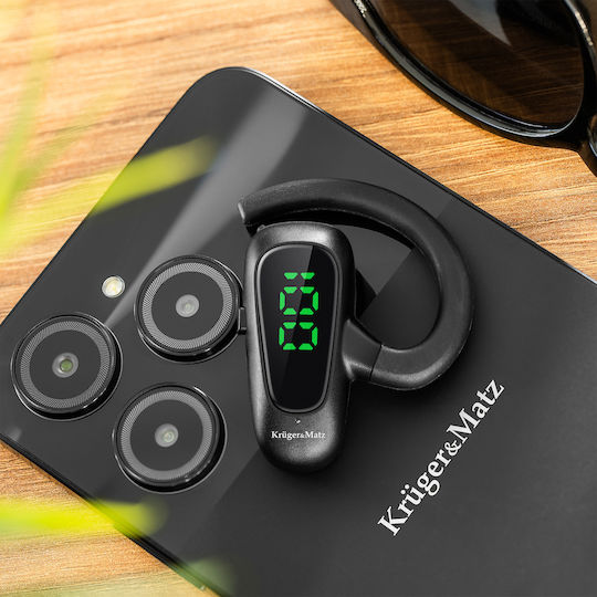 Kruger & Matz Traveler K18 Căști Bluetooth Handsfree In-ear Negre
