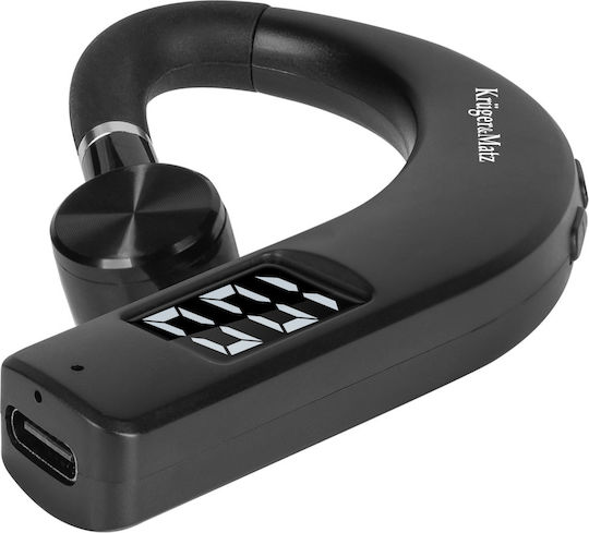 Kruger & Matz Traveler K17 In-ear Bluetooth Handsfree Ακουστικά Μαύρα