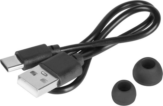 Kruger & Matz Traveler K17 In-ear Bluetooth Handsfree Ακουστικά Μαύρα