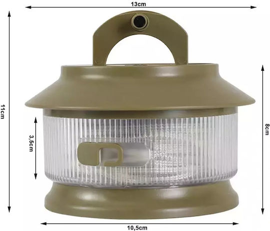 Verk Group Φανάρι Led Επαναφορτιζόμενο για Camping