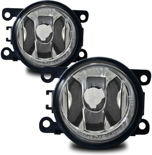 Fog lights Opel Astra G + Astra H Opc Transparent - 2 pcs - (cito4688)