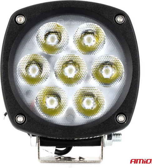 Halogen Work Lamp Led Spotlight 25w Combo 12v 24v Amio-04396