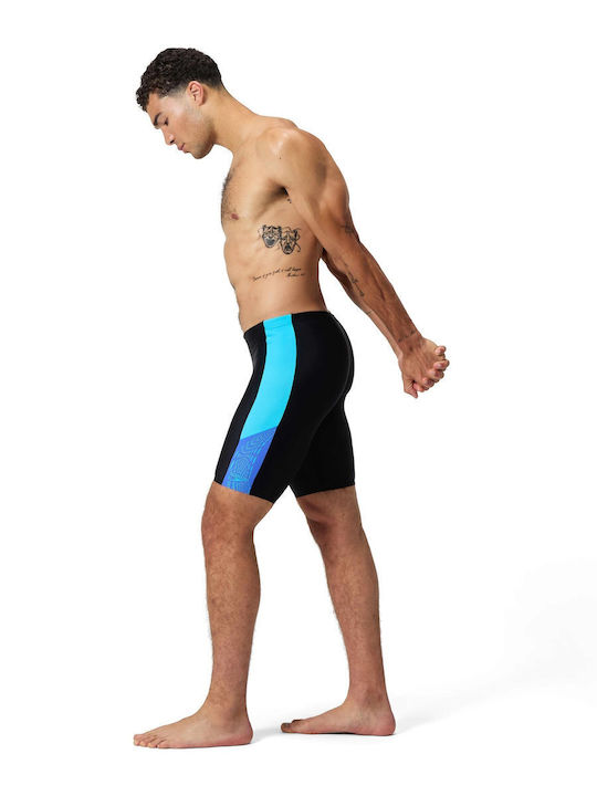 Speedo 00301015334 Bărbătesc Costum de Baie de Competiție Jammer pentru Înot Negru