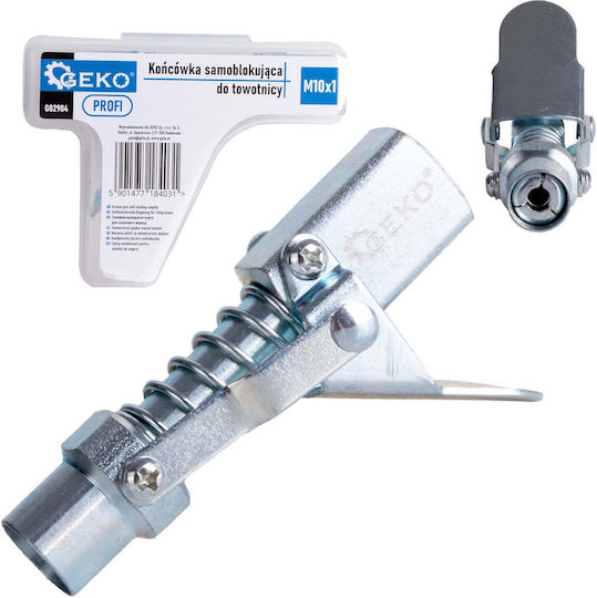 Self-locking Cap Grease Gun M10 X 1 Geko G02904