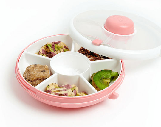 GoBe Snack Spinner din plastic Roz