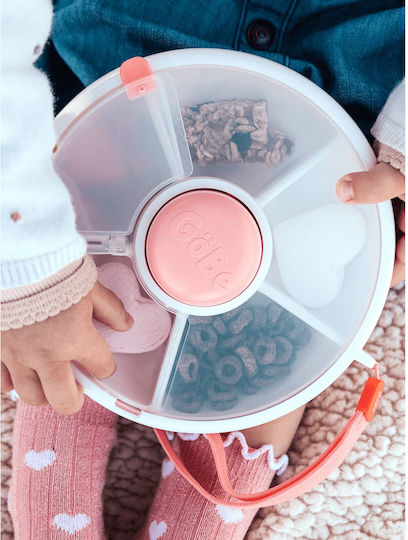 GoBe Snack Spinner din plastic Roz