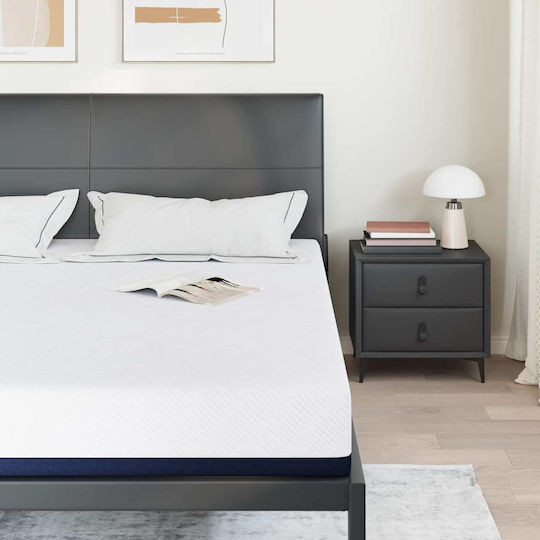 vidaXL Matratzentopper King Size Polyester 200x200cm