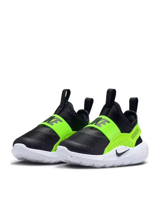 Flex Runner Αθλητικά Παιδικά Παπούτσια Running Slip-On Μαύρα