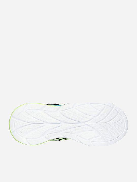 Kids Sports Shoes Running with Hoop & Loop Closure Blue