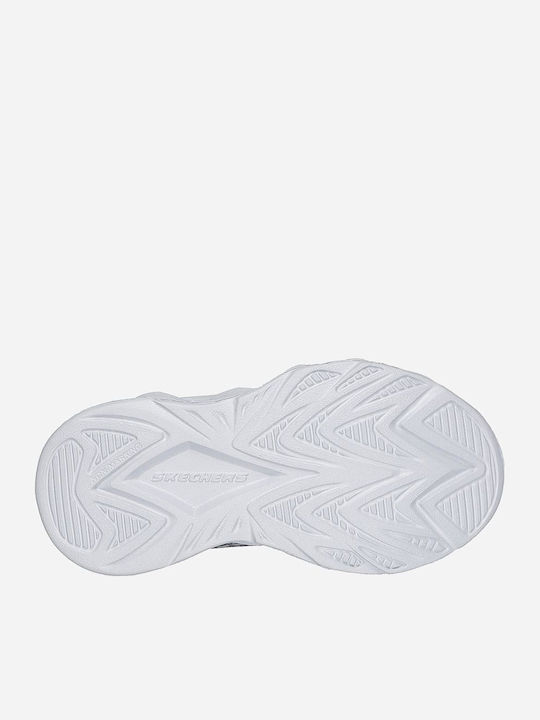 Kids Sneakers with Hoop & Loop Closure & Lights Gray